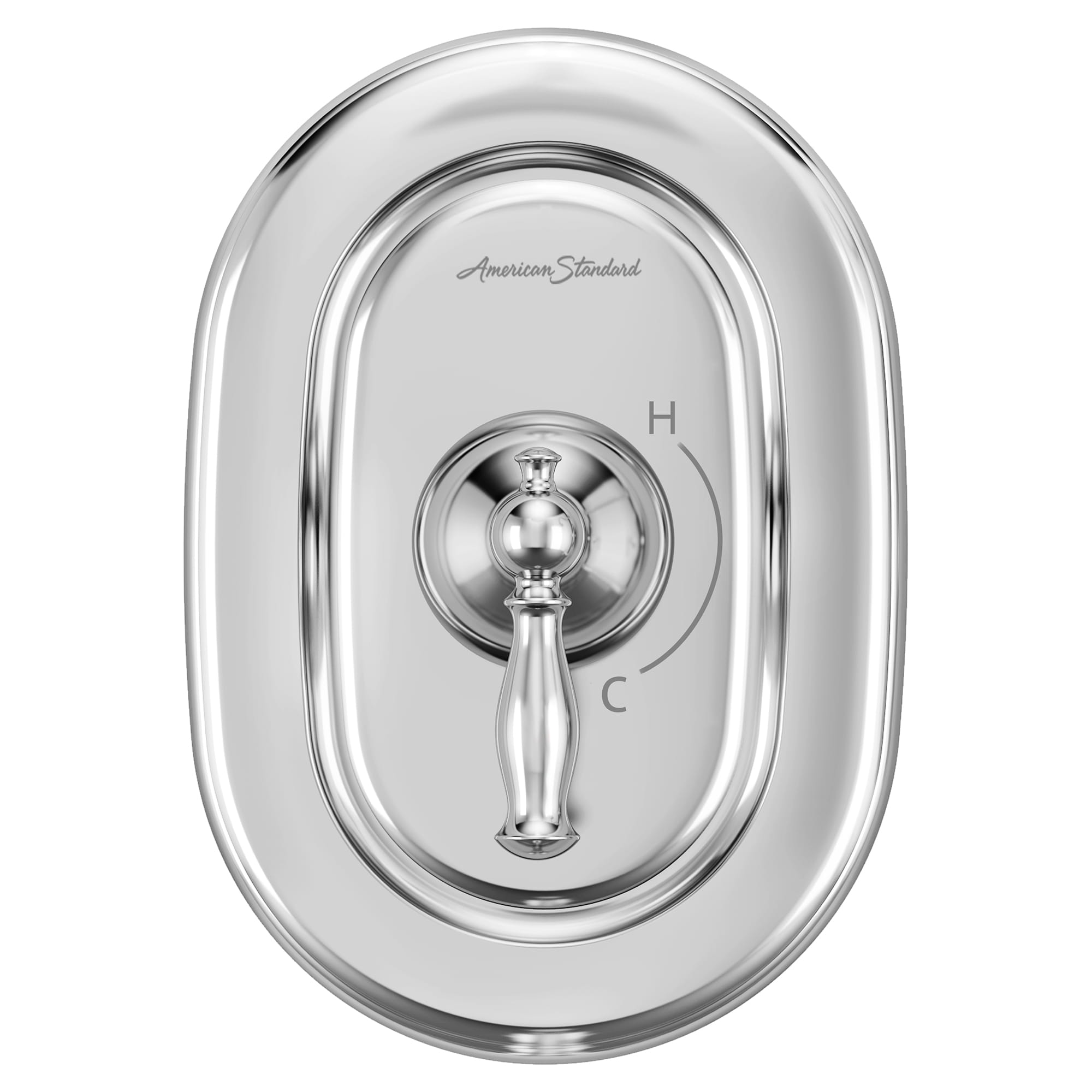 Quentin Single Handle Valve Only Trim Kit With Double Ceramic Pressure Balance Cartridge With Lever Handle CHROME